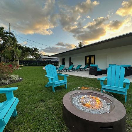 The Sun House - 3 Bed, 2 Bath, Private Pool, Fire Pit, Huge Backyard Villa Fort Lauderdale Luaran gambar