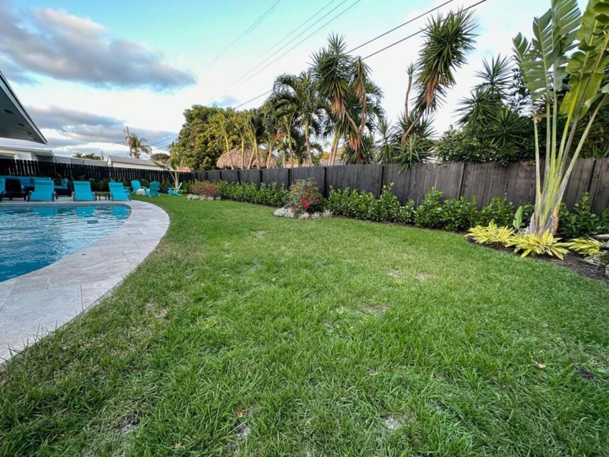 The Sun House - 3 Bed, 2 Bath, Private Pool, Fire Pit, Huge Backyard Villa Fort Lauderdale Luaran gambar